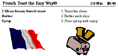 Recipes from the book"Cheap and Easy Cooking"